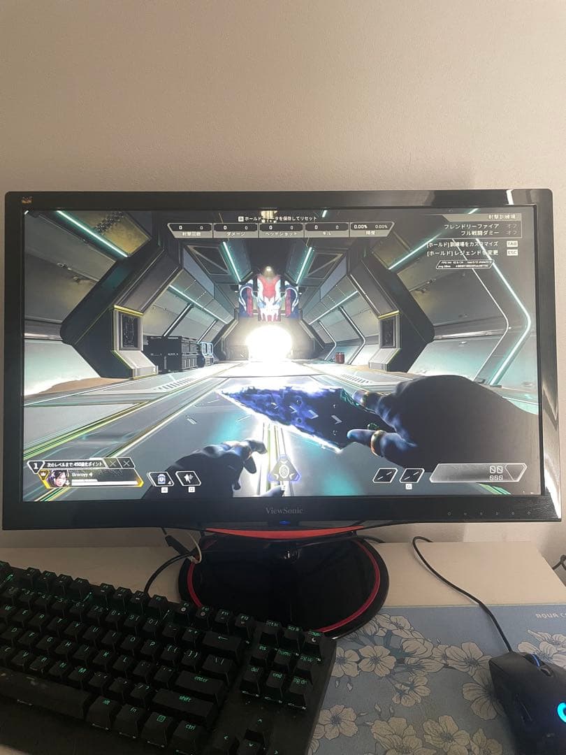 view sonic ゲーミングモニター 23.6型 144Hz 1ms
