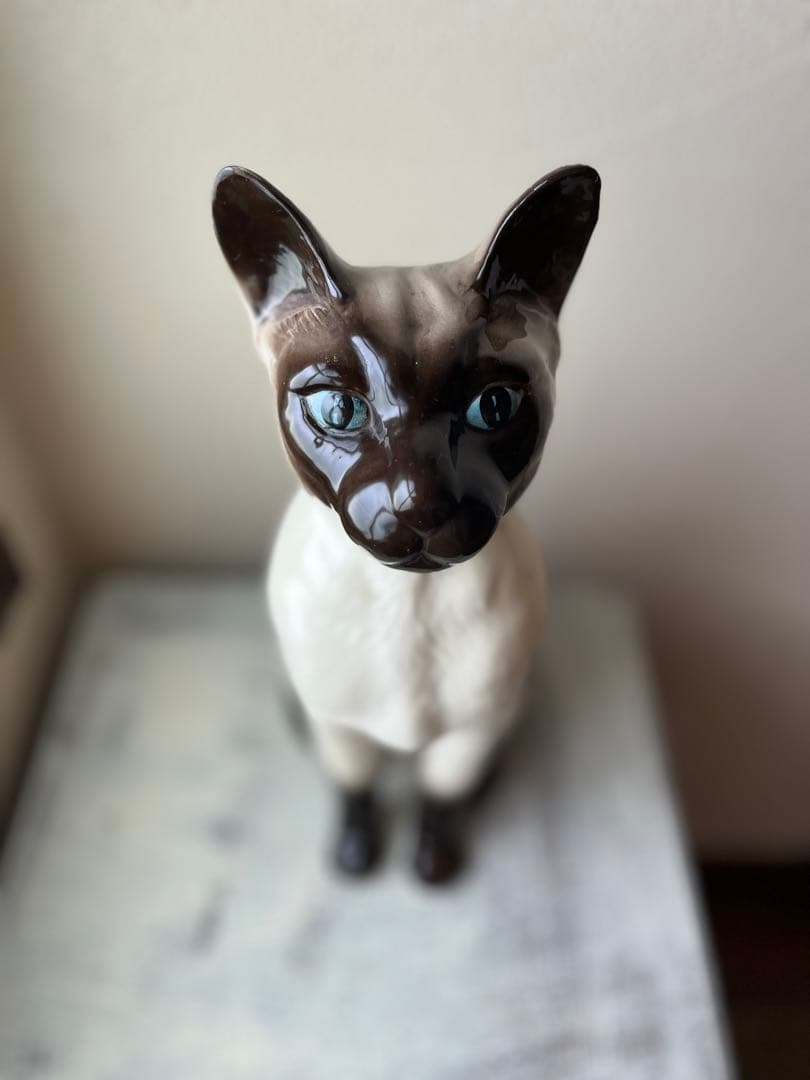 陶器のシャム猫　beswick England