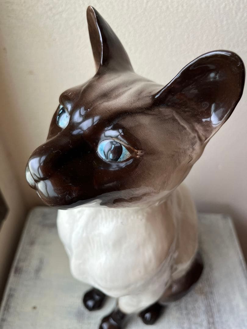 陶器のシャム猫　beswick England
