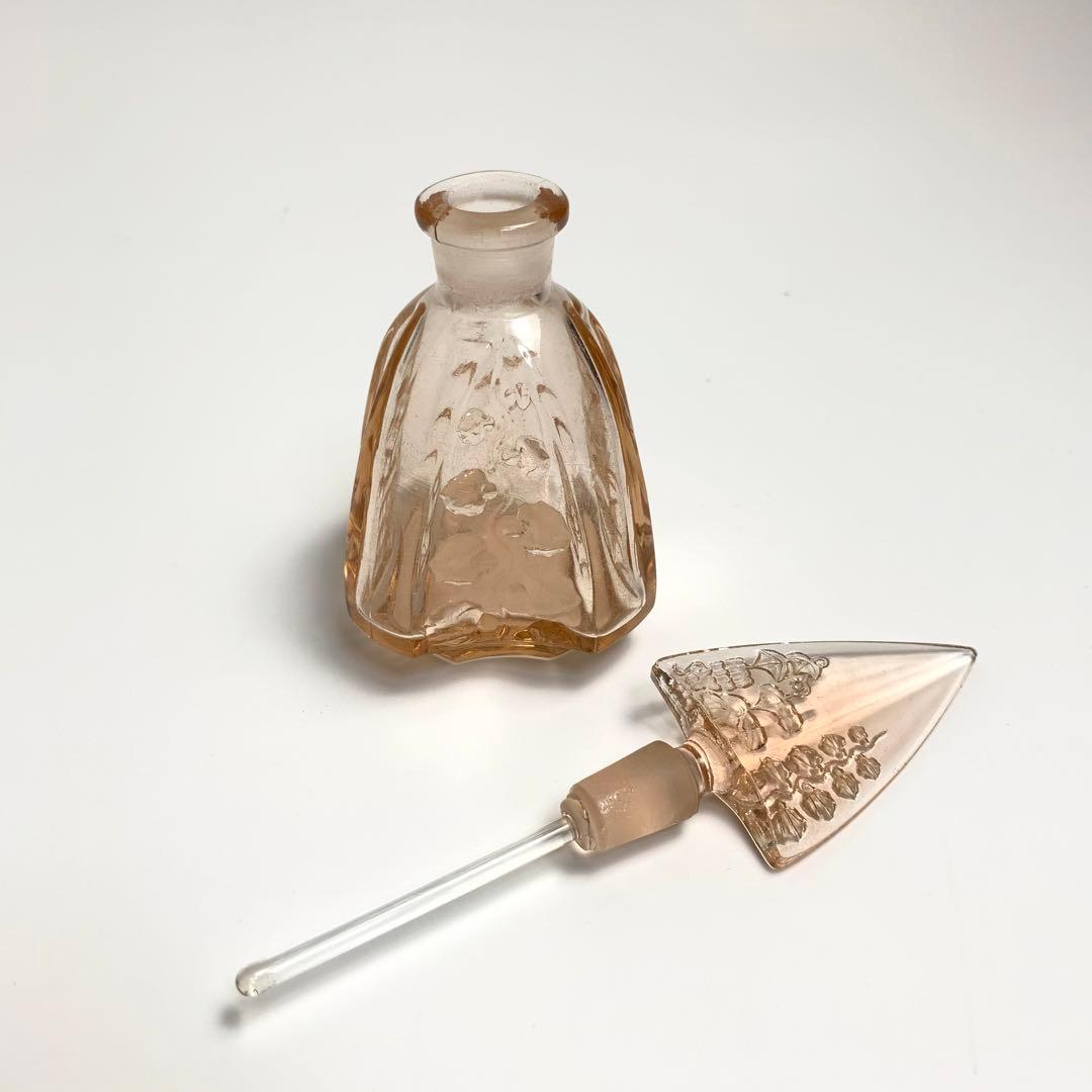 アンティーク　香水瓶　化粧品容器　3点セット