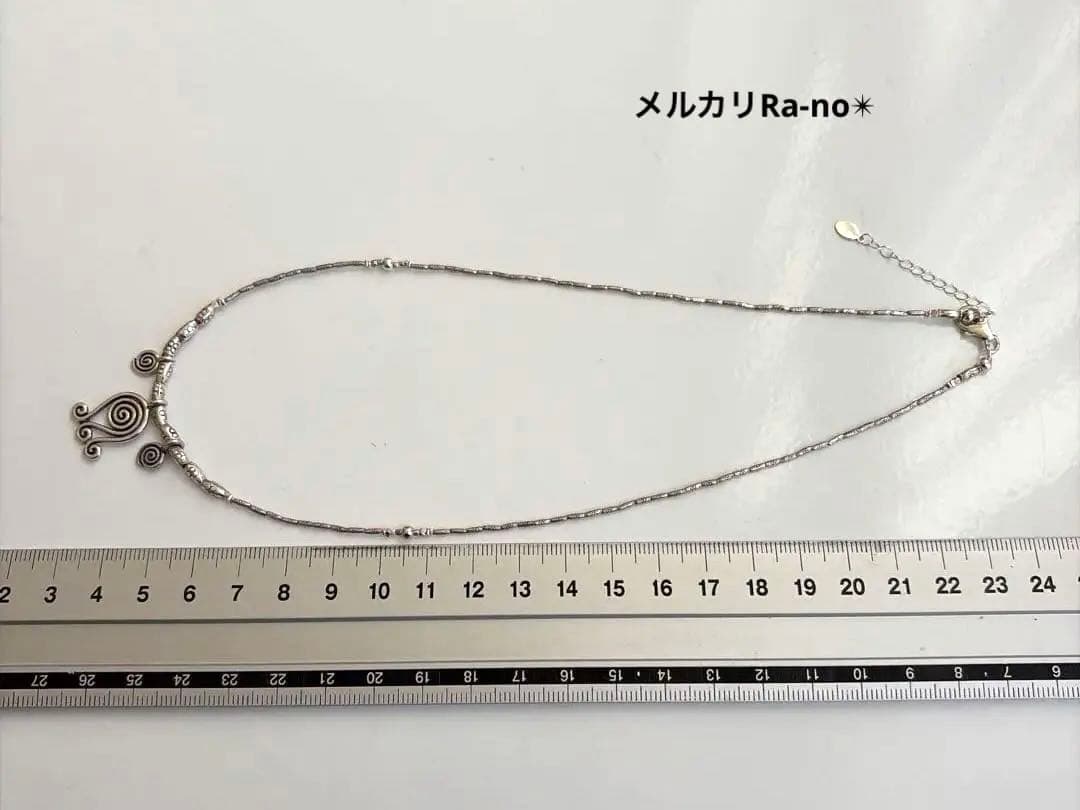 カレンシルバー　渦巻き　ネックレス　※NB104