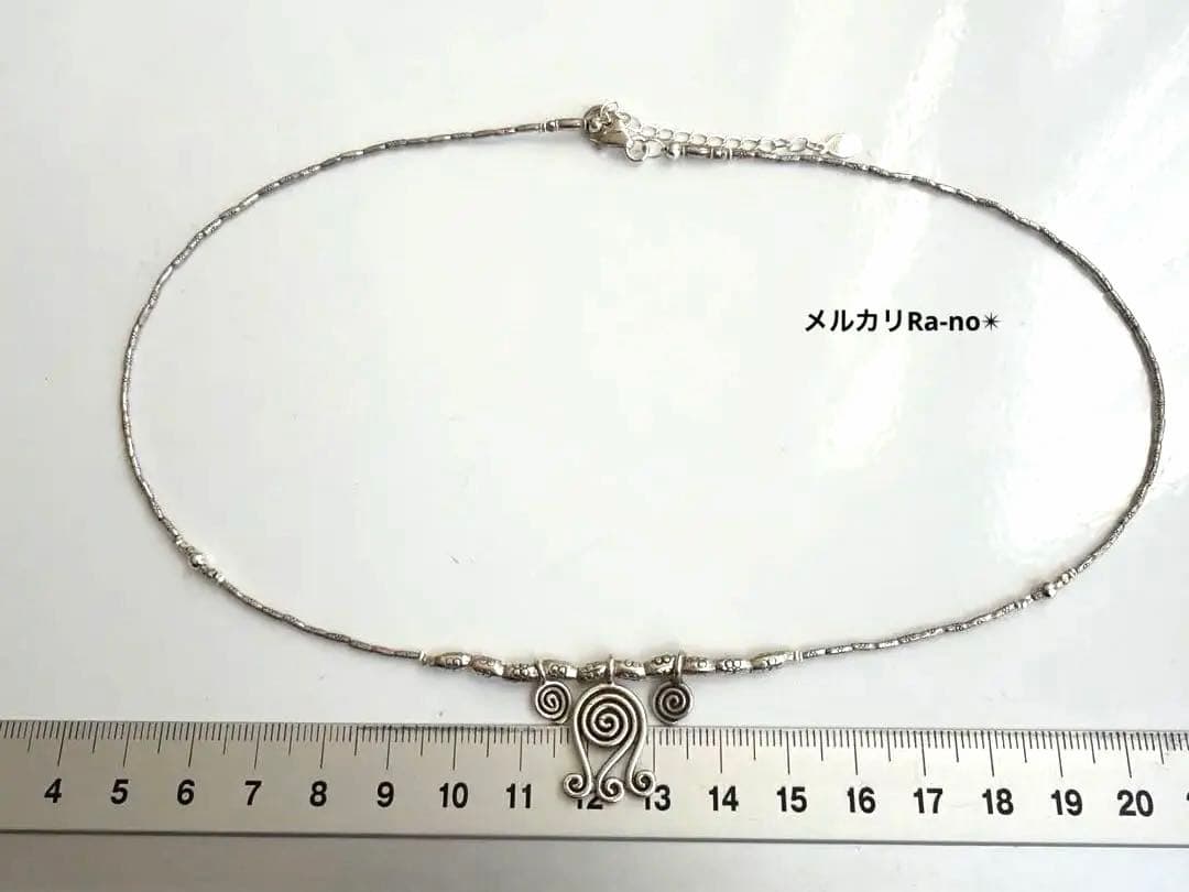 カレンシルバー　渦巻き　ネックレス　※NB104