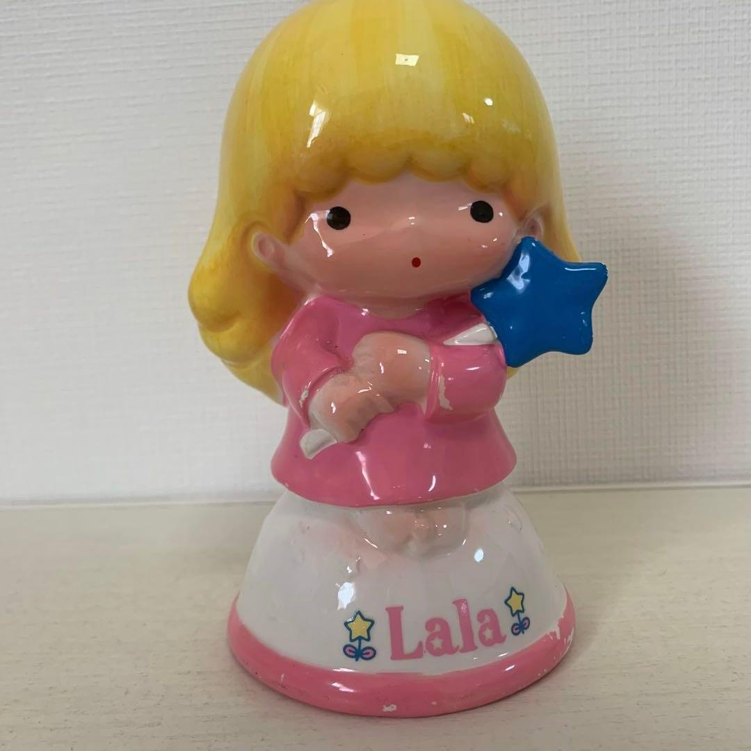 激レア　サンリオ　キキララのLalaの貯金箱《1976年製》　レトロ