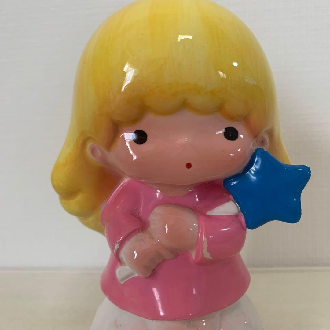 激レア　サンリオ　キキララのLalaの貯金箱《1976年製》　レトロ