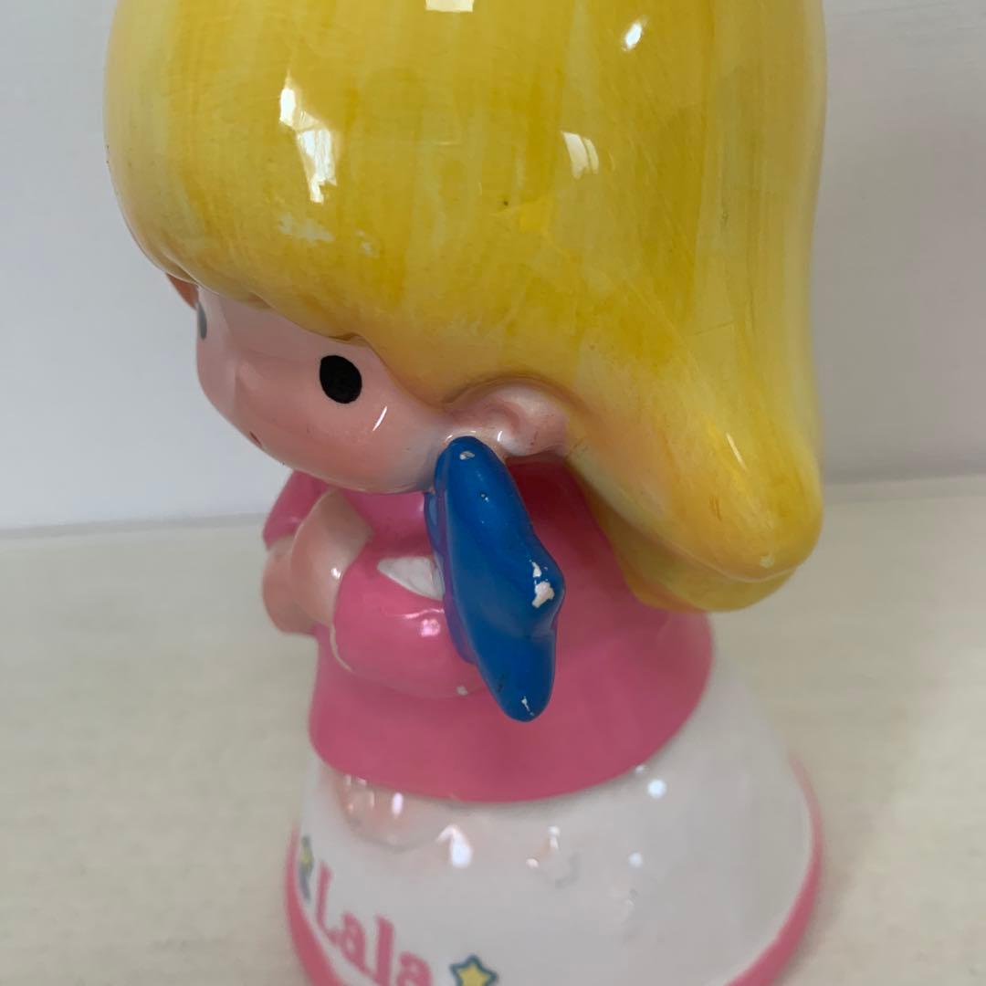 激レア　サンリオ　キキララのLalaの貯金箱《1976年製》　レトロ