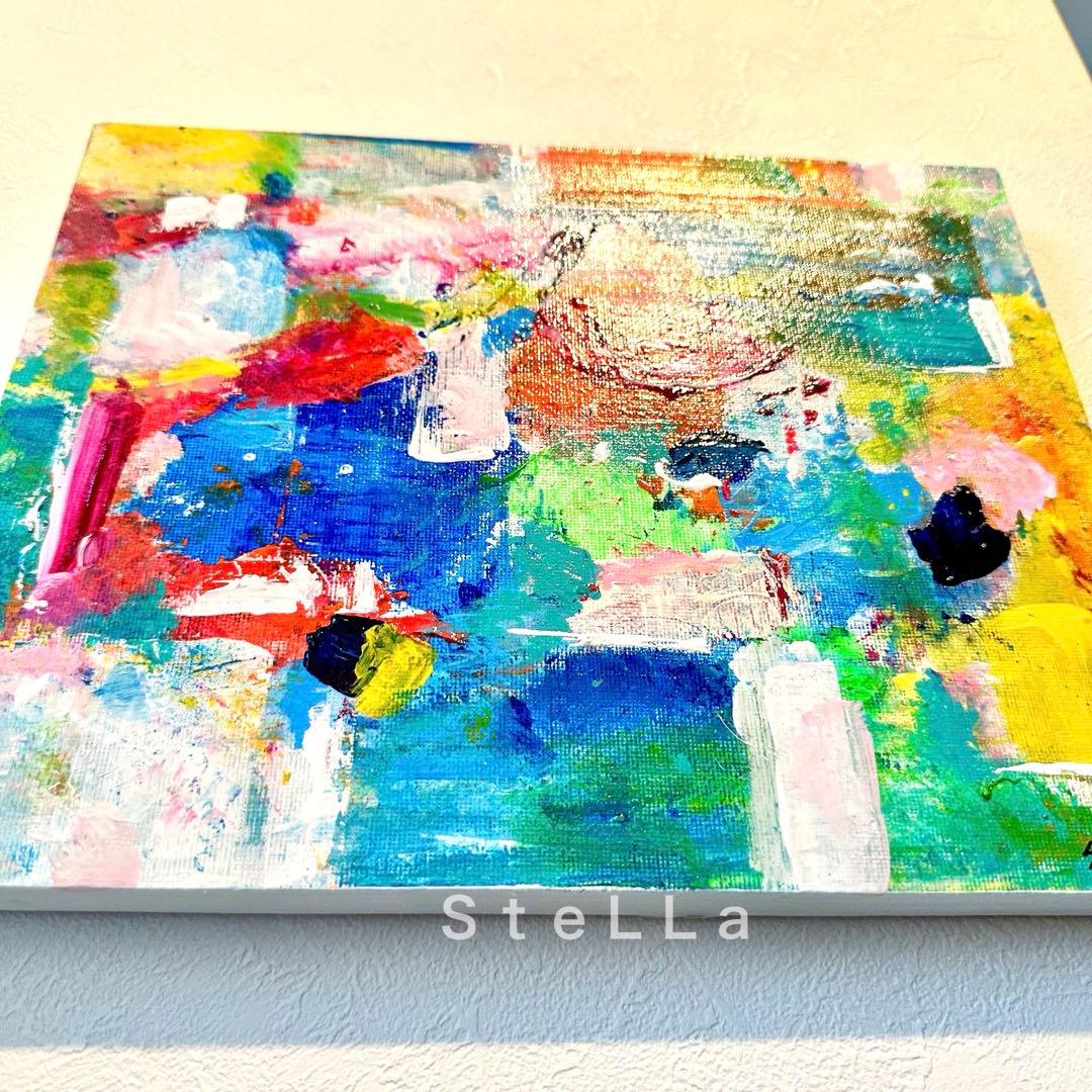 モダン　絵画　抽象画　ポップ　店舗　カラフル　お洒落アート　モダン　アート　北欧