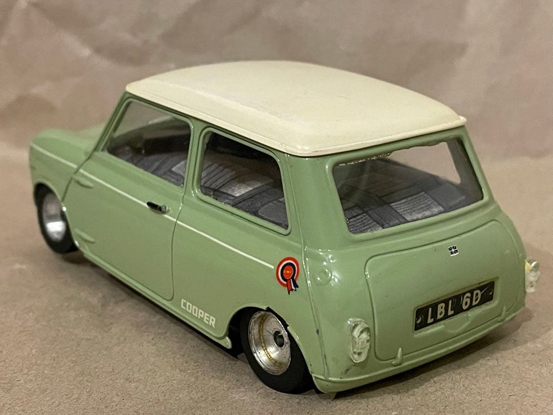 て*ぬ様 スロットカー PLAFIT シャシー 1/24 ミニクーパー