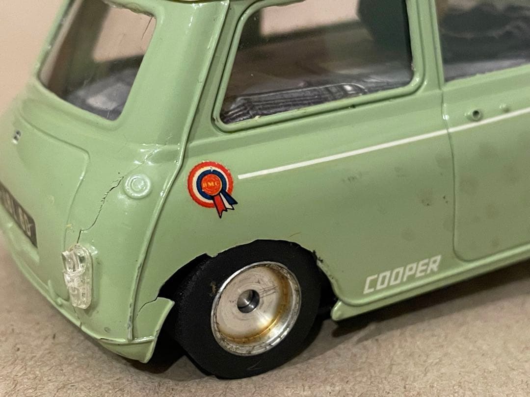 て*ぬ様 スロットカー PLAFIT シャシー 1/24 ミニクーパー