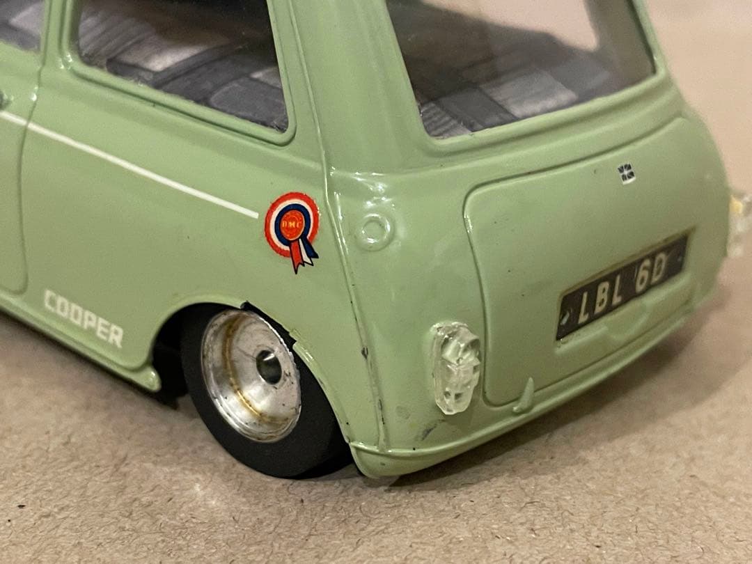 て*ぬ様 スロットカー PLAFIT シャシー 1/24 ミニクーパー