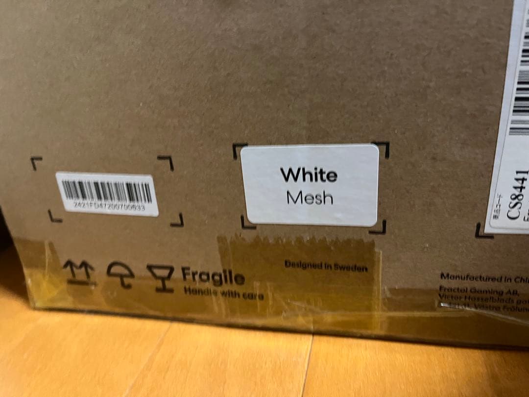 PCケース(自作PC用) Fractal Design north white