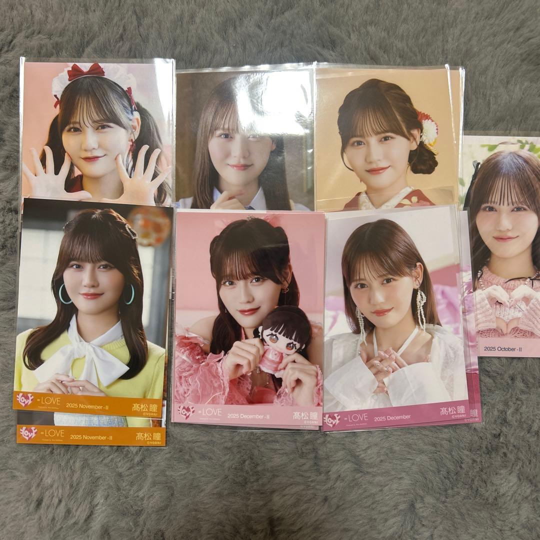 イコラブ髙松瞳 生写真まとめ売り