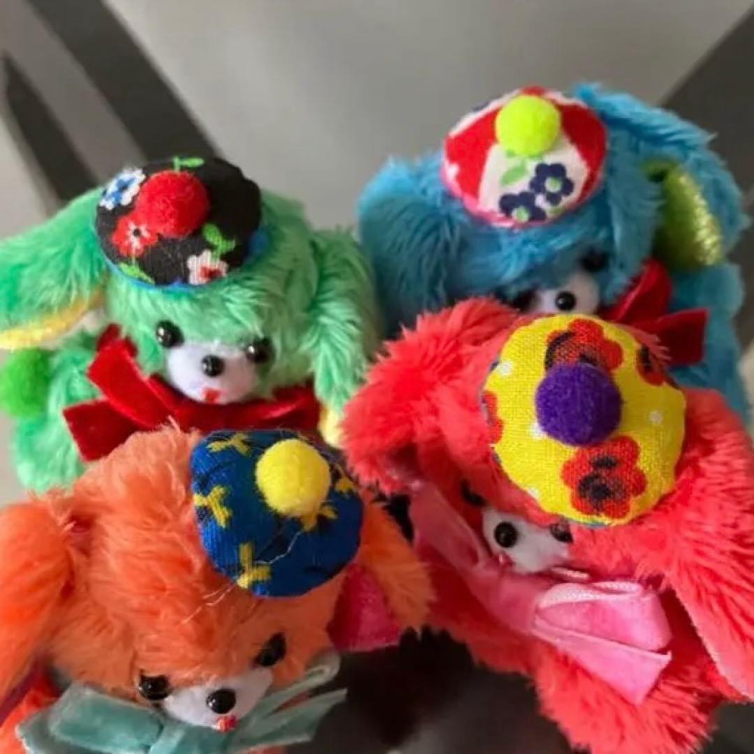 くり　うたたね　もじゃ犬　ぬぐるみ　白茶