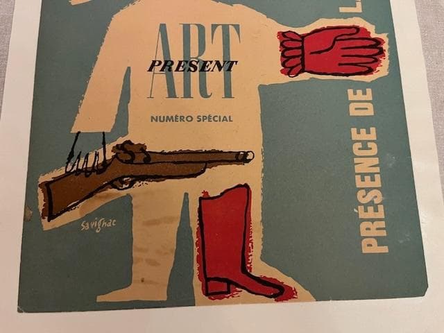 サヴィニャック 「Presence de la Publicite」1947年