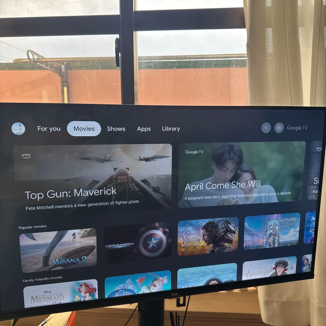 Google TV ストリーミングテレビ