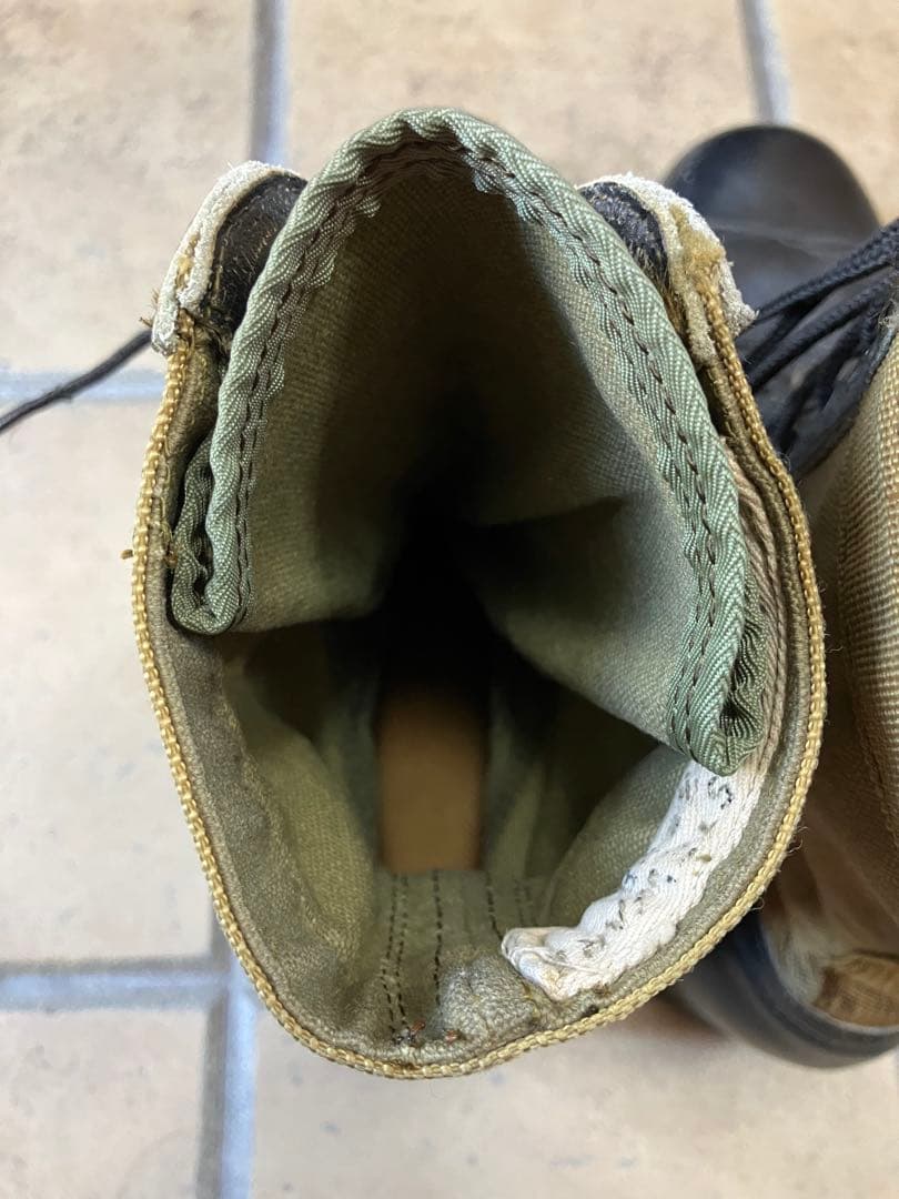 米軍実物　60's ジャングルブーツ　9R ①