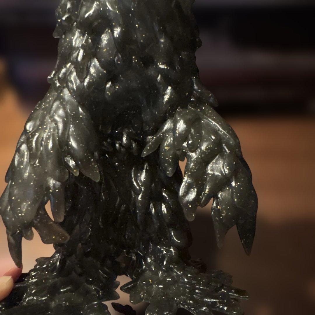 Y・MSF&GEN ヘドラ フィギュア ブラック ラメ