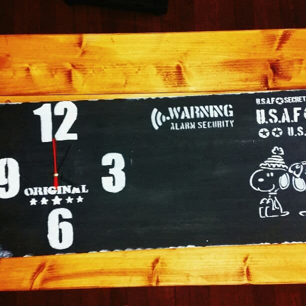 男前インテリア　壁掛け時計　置時計