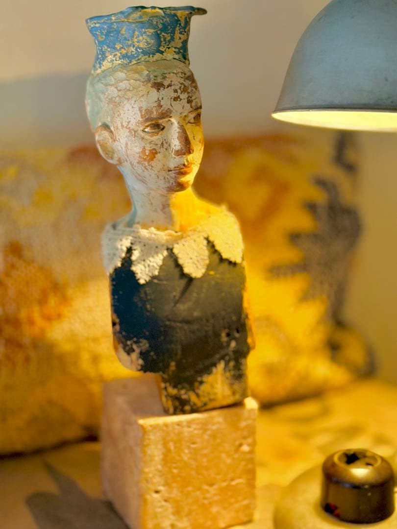 前川秀樹　像刻　「カローバラの井戸」　2008