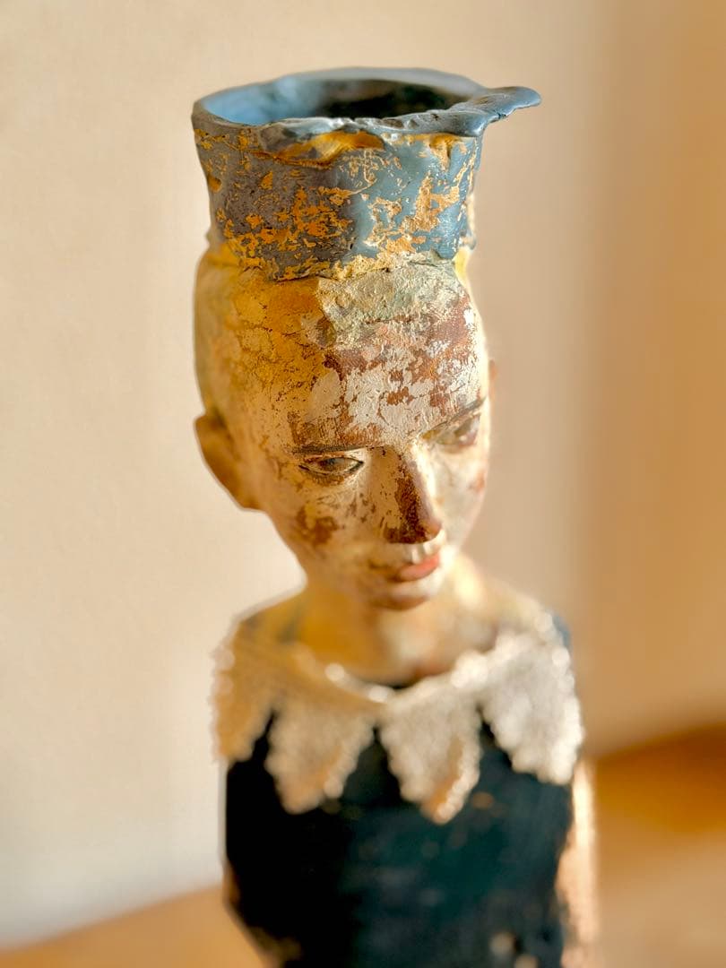 前川秀樹　像刻　「カローバラの井戸」　2008