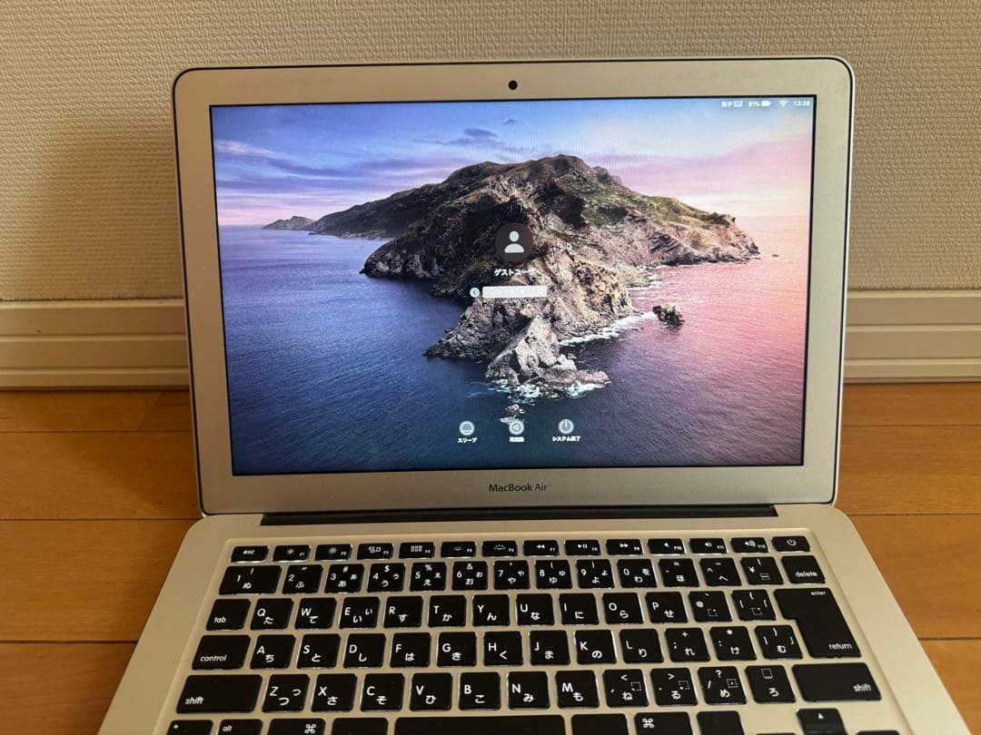MacBook Air 13インチ シルバー 充電器付き 2015