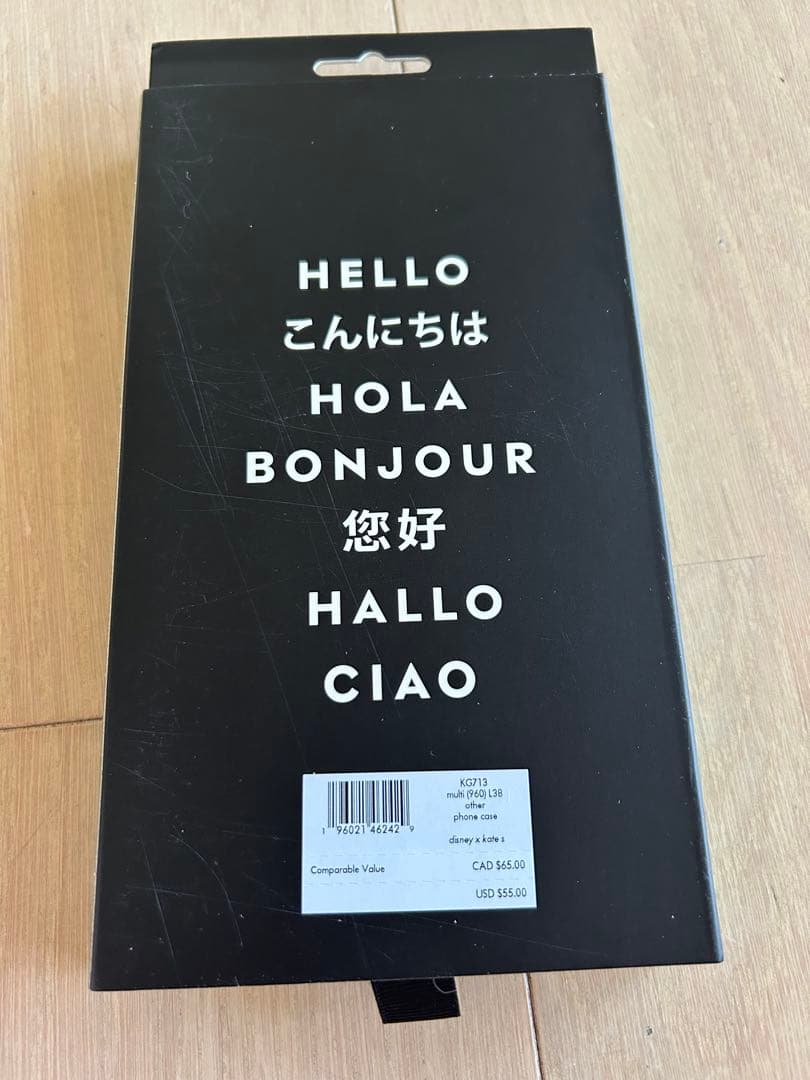 kate spade iPhone15 ケース　Disneyコラボ