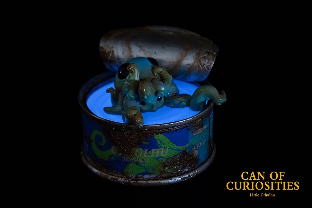 好奇心の缶詰　クトゥルフ　フィギュア　スタチュー　アートトイ　蓄光　399限定