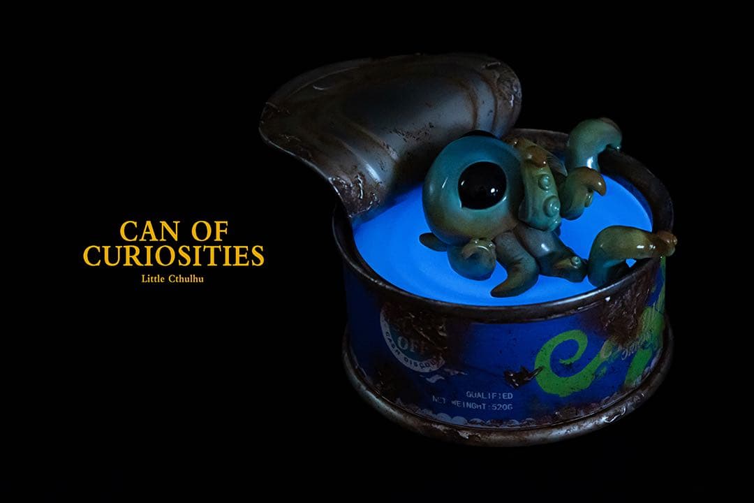 好奇心の缶詰　クトゥルフ　フィギュア　スタチュー　アートトイ　蓄光　399限定