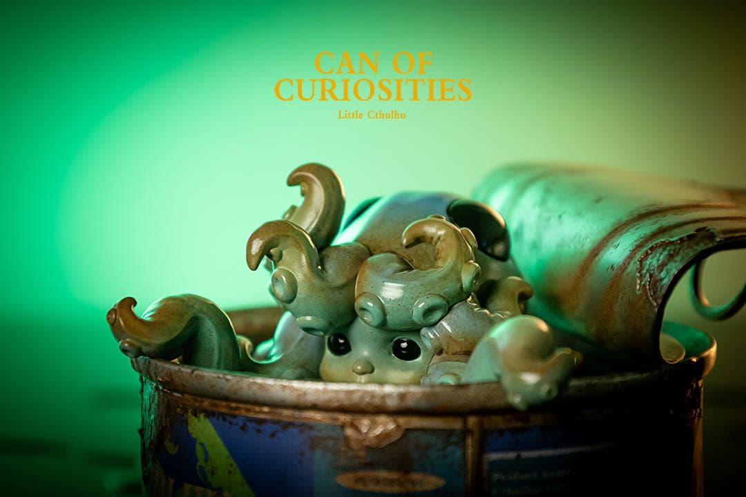 好奇心の缶詰　クトゥルフ　フィギュア　スタチュー　アートトイ　蓄光　399限定