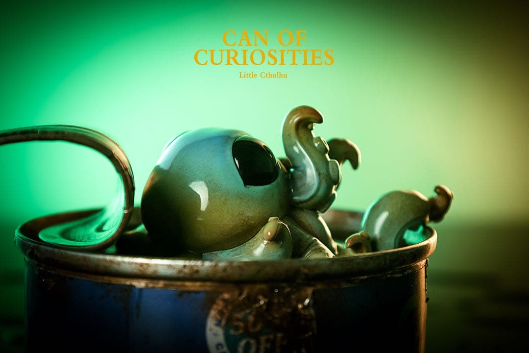 好奇心の缶詰　クトゥルフ　フィギュア　スタチュー　アートトイ　蓄光　399限定