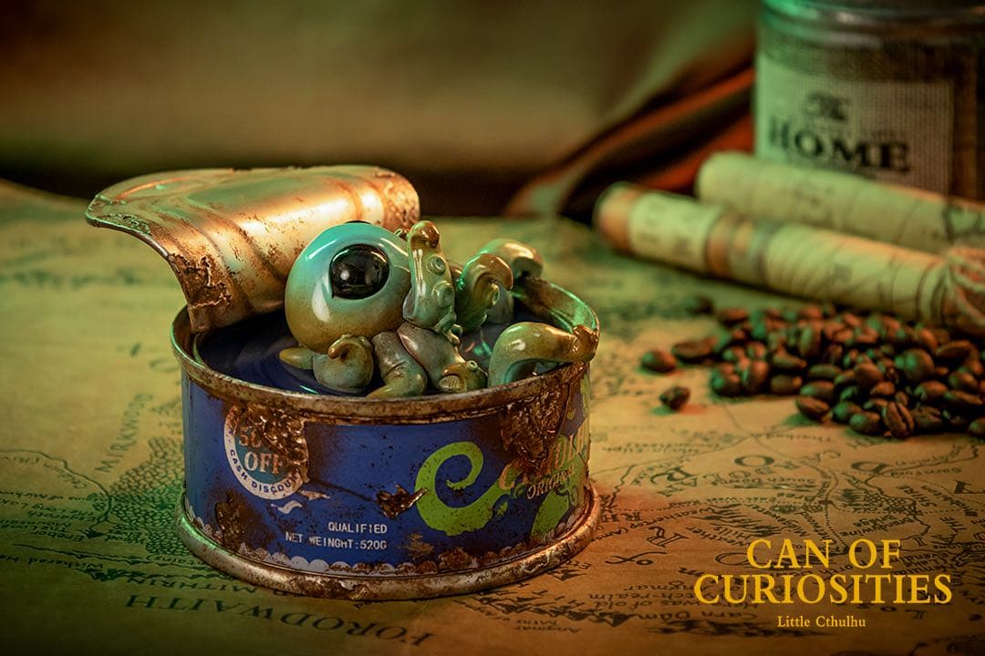 好奇心の缶詰　クトゥルフ　フィギュア　スタチュー　アートトイ　蓄光　399限定