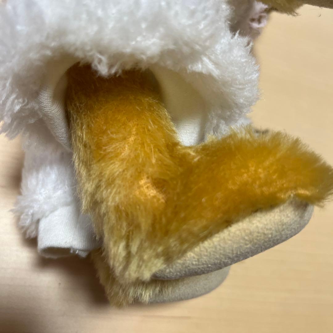 【東一恵莉子】ウサギコスチュームのハンドメイドテディベア