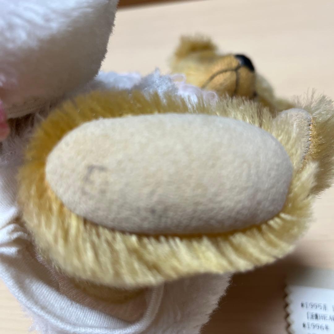 【東一恵莉子】ウサギコスチュームのハンドメイドテディベア