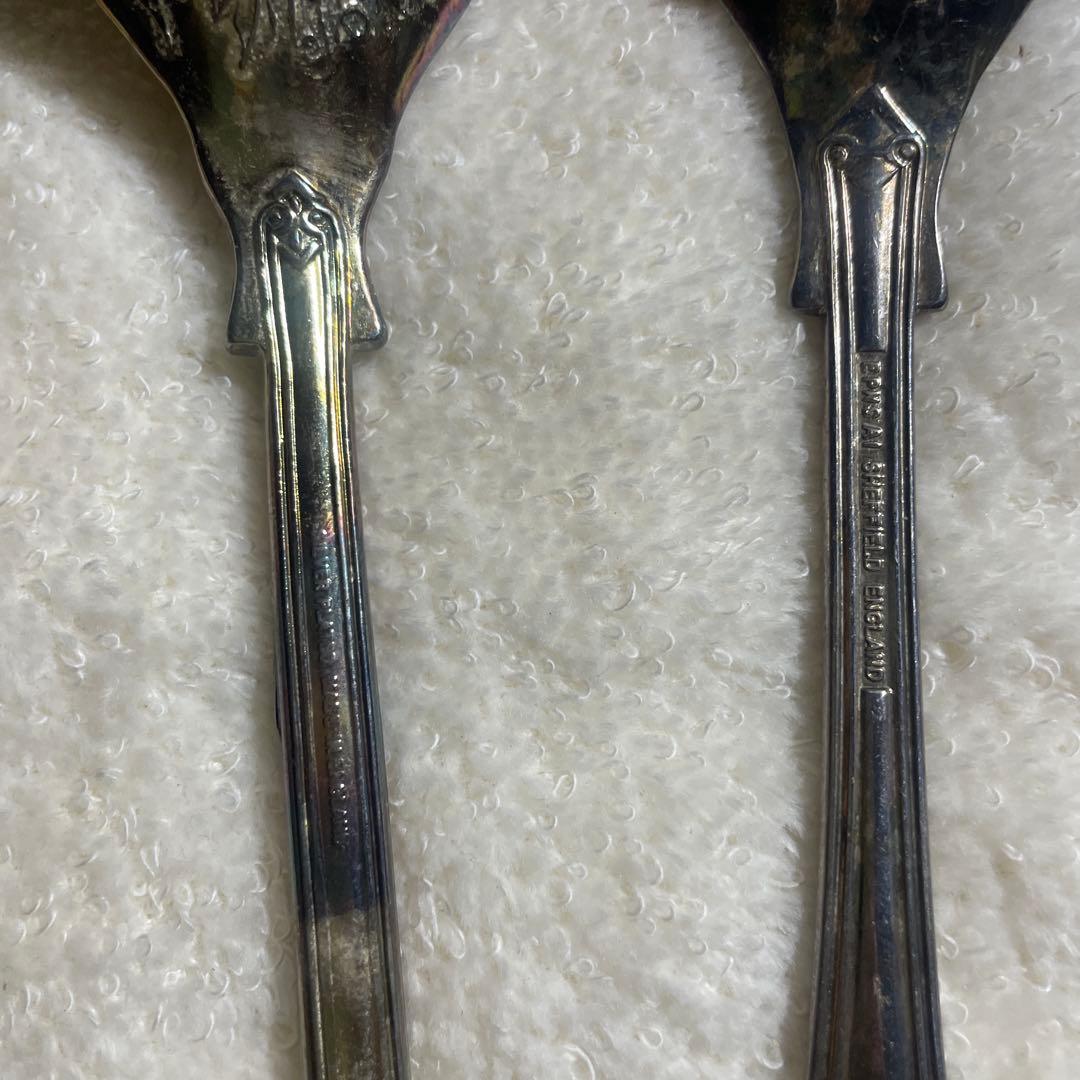 英国製　サラダサーバー