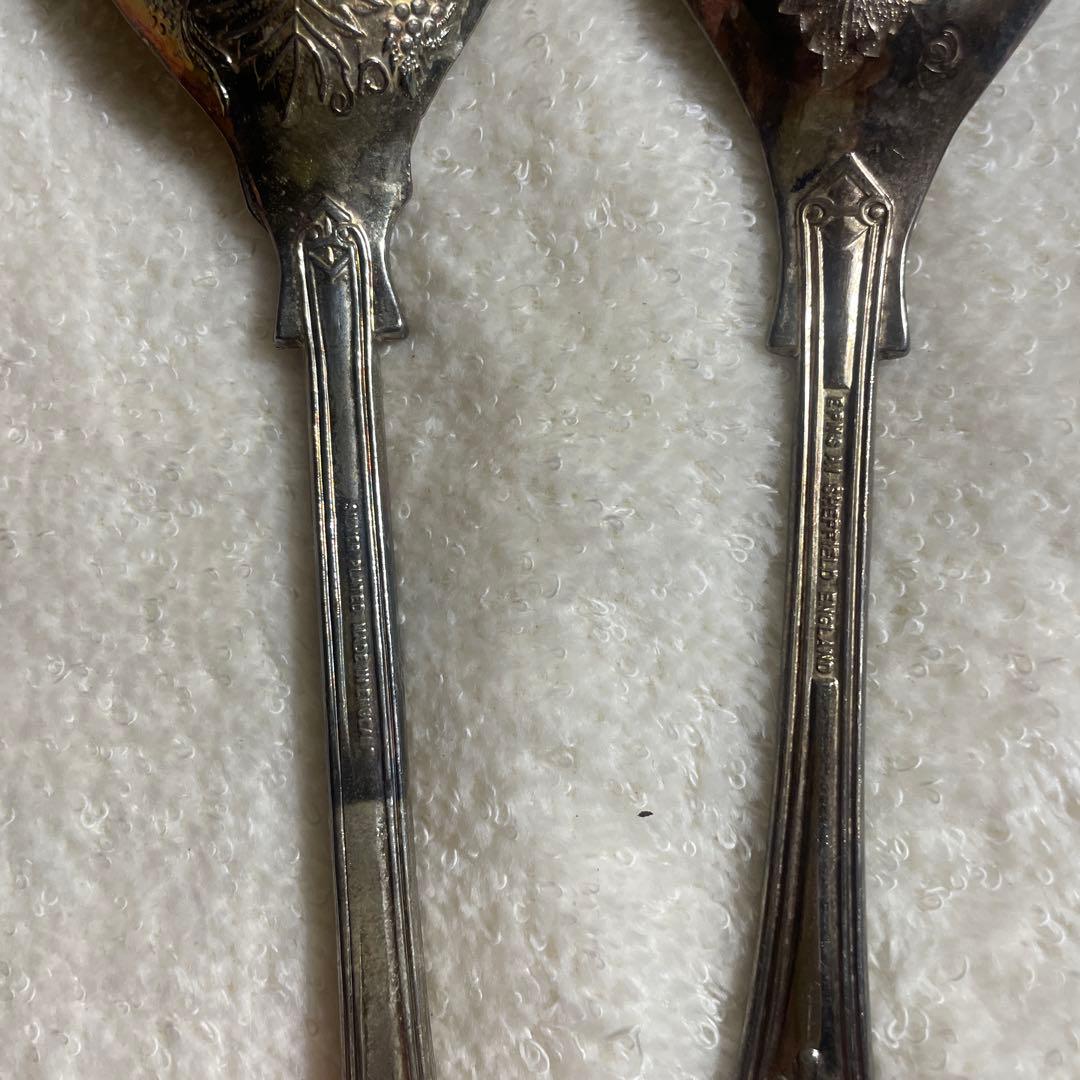 英国製　サラダサーバー