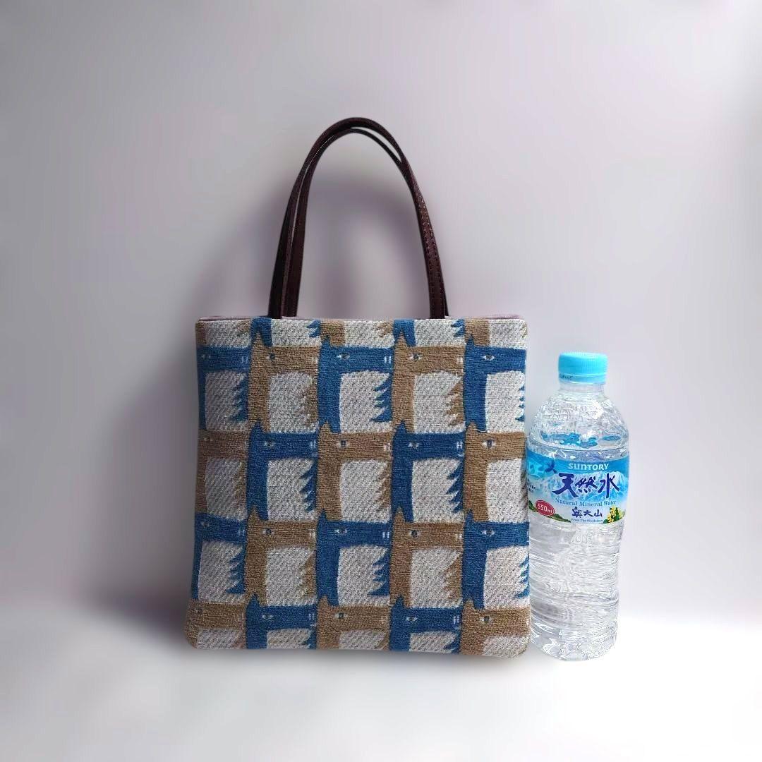 ミナペルホネン　両面サラブレッド　ミニトートバッグ