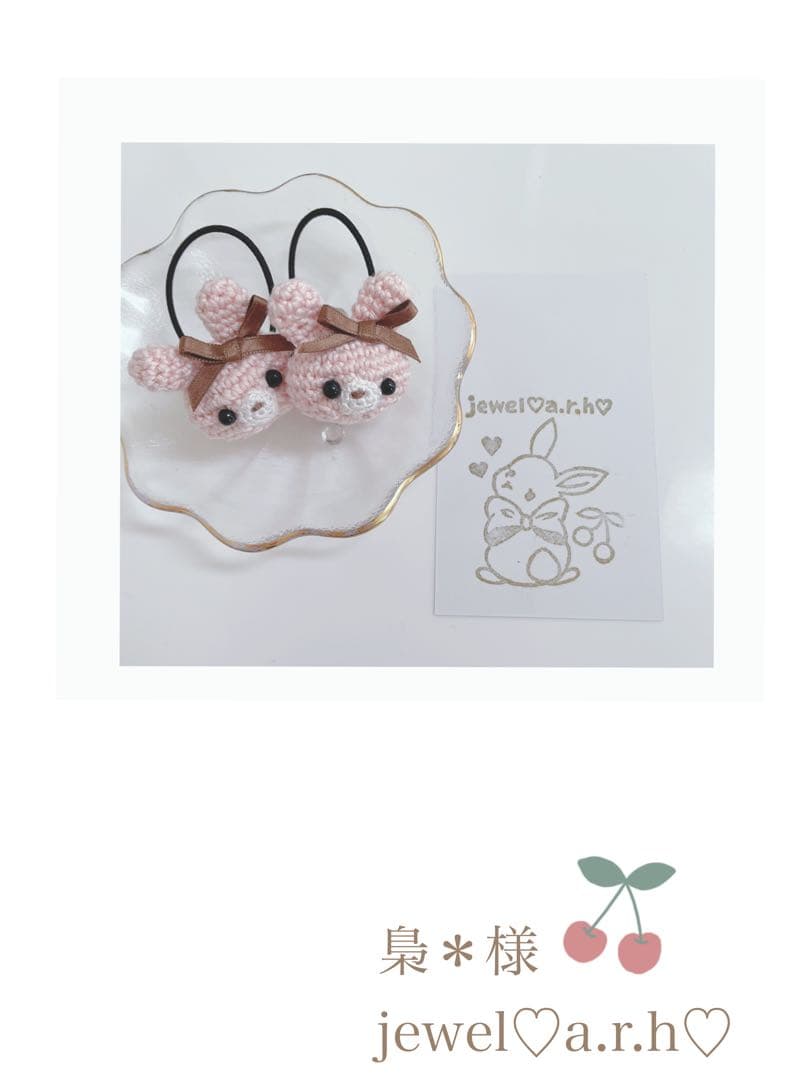 ハンドメイドベビーヘアクリップ  ヘアクリップ　梟＊様