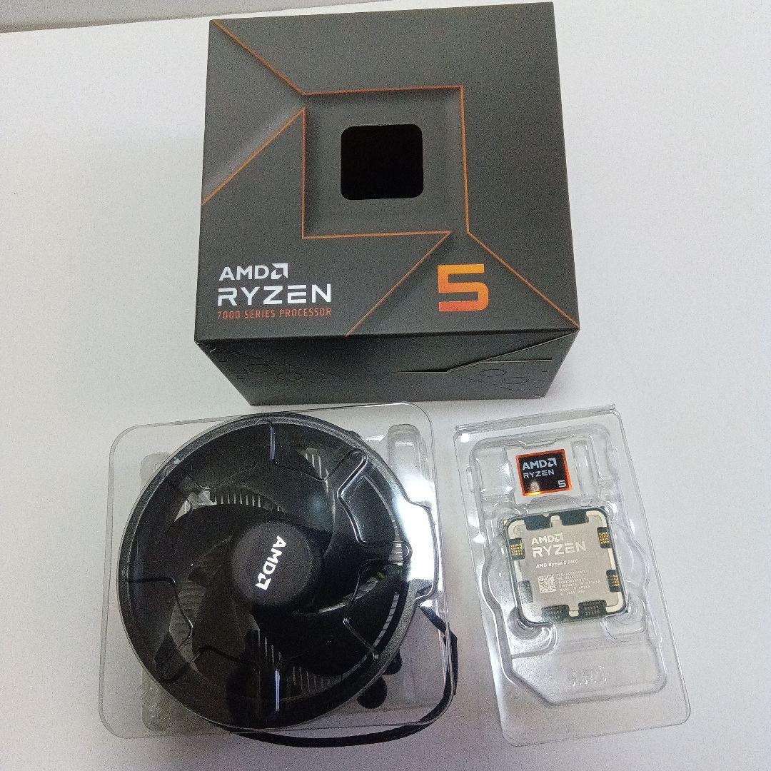 AMD Ryzen 5 7600 リテールクーラー付き
