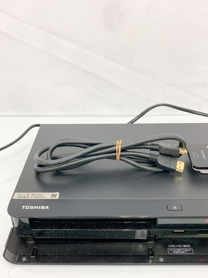 6SAM52 TOSHIBA ブルーレイレコーダー DBR-W509