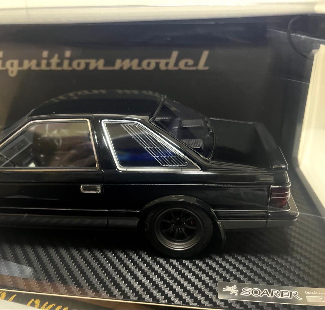イグニッションモデル 1/18 ソアラ 2.0 GT (Z10) ブラック