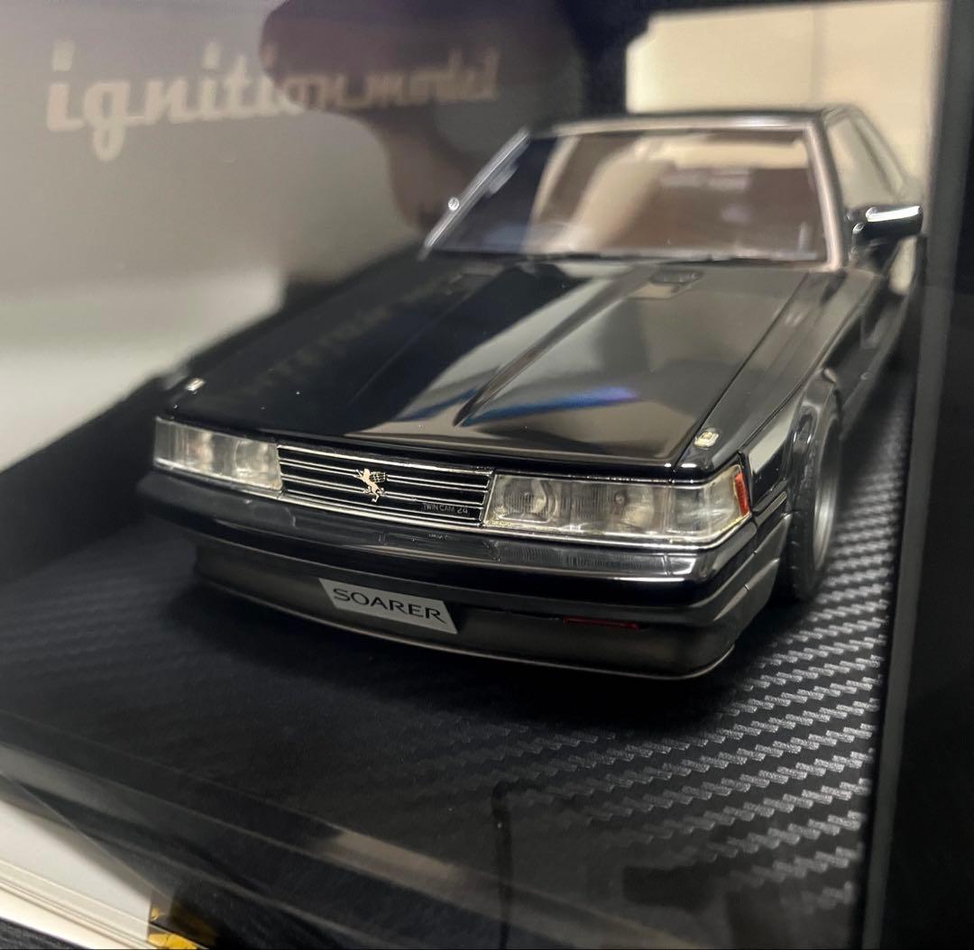 イグニッションモデル 1/18 ソアラ 2.0 GT (Z10) ブラック