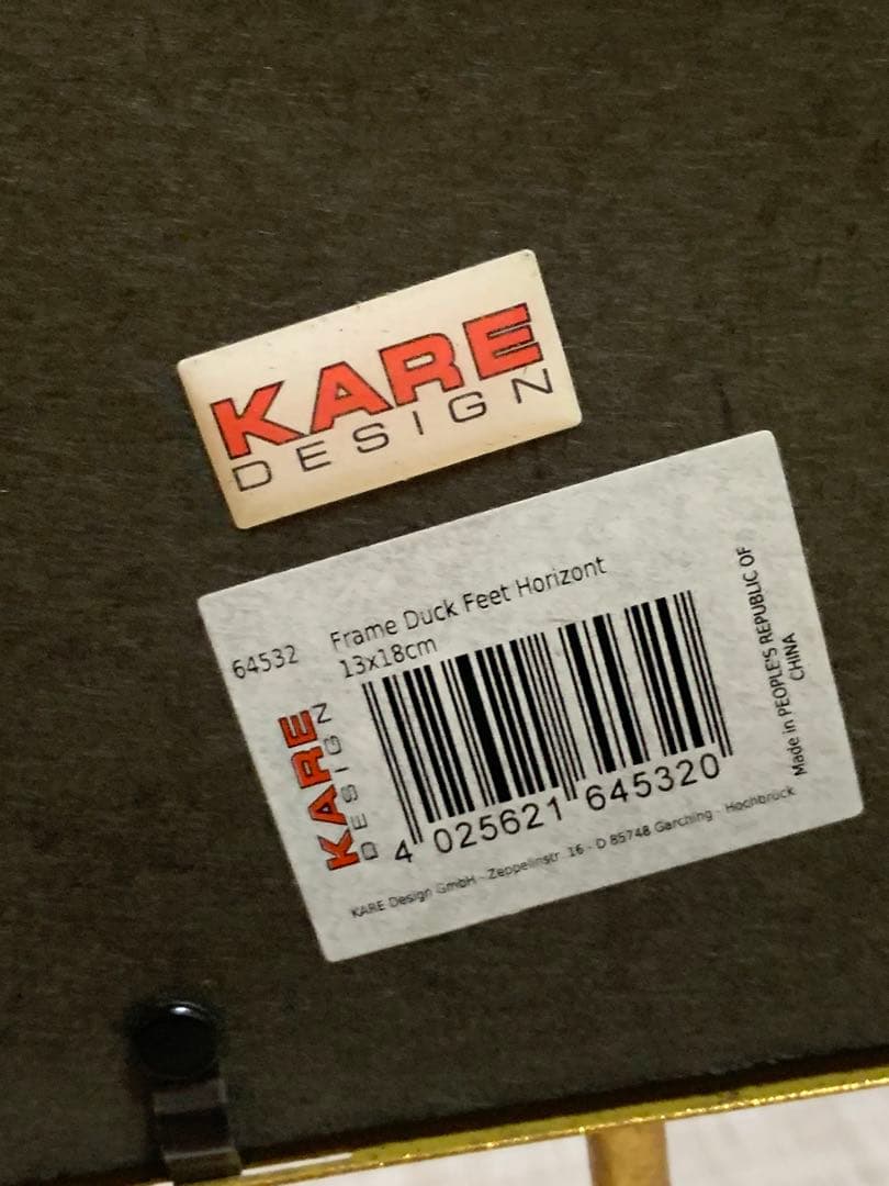KARE DESIGN ダックフィートホライズンフォトフレーム　写真立て