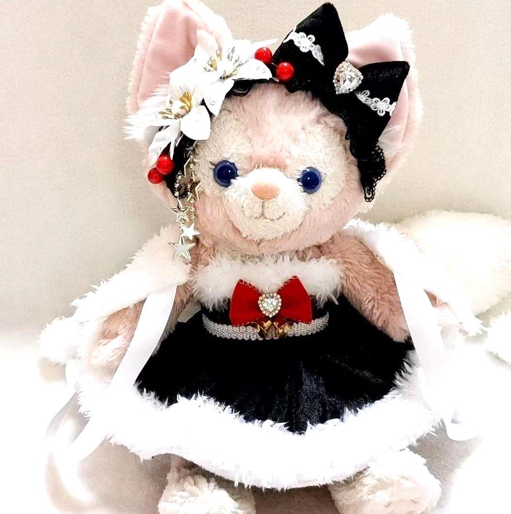 リーナベルコスチュームSサイズ用　クリスマスコスチューム　黒1233