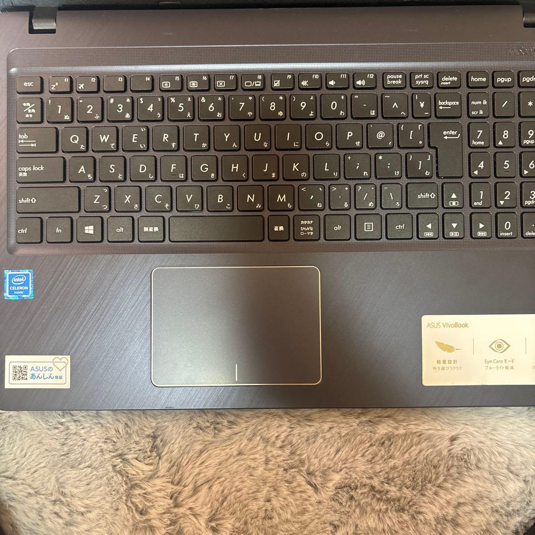 ASUS Vivobook ダークグレー 本体
