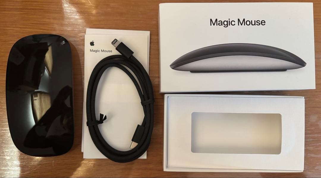 Apple Magic Mouse2 A1657本体 充電ケーブル付き