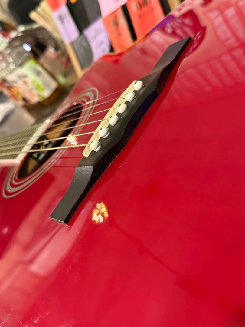 Morris R-401 SR アコースティックギター レッド