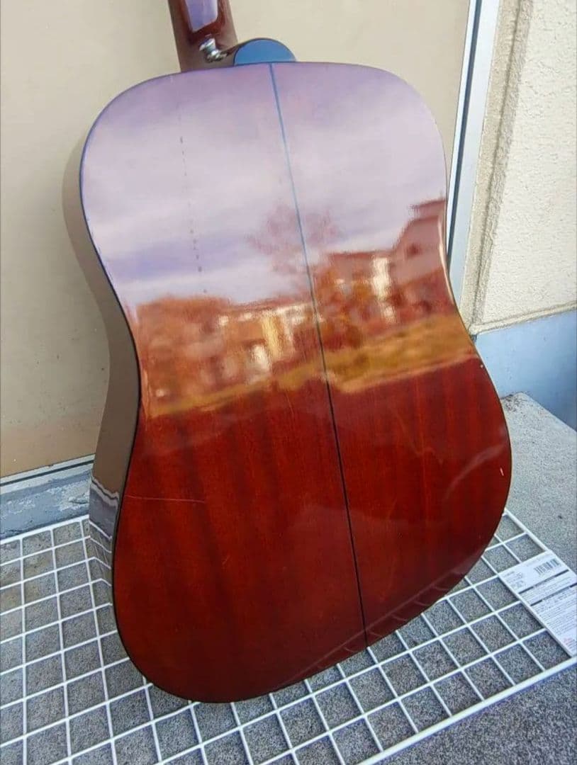 美品 Epiphone DR-100 NA コンタクトPU✕２個搭載　エレアコ