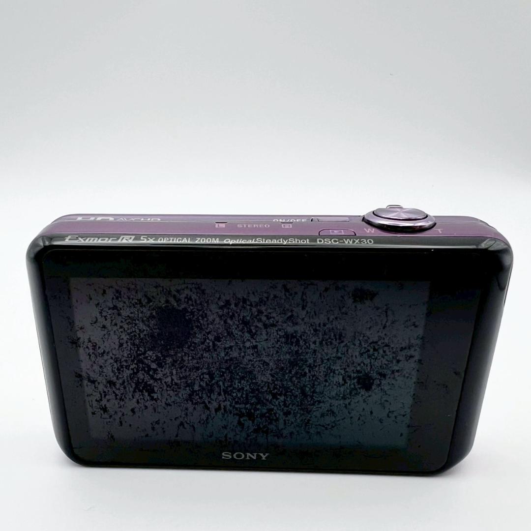 【完動品】SONY Cyber-shot DSC-WX30 コンデジ 動作確認済