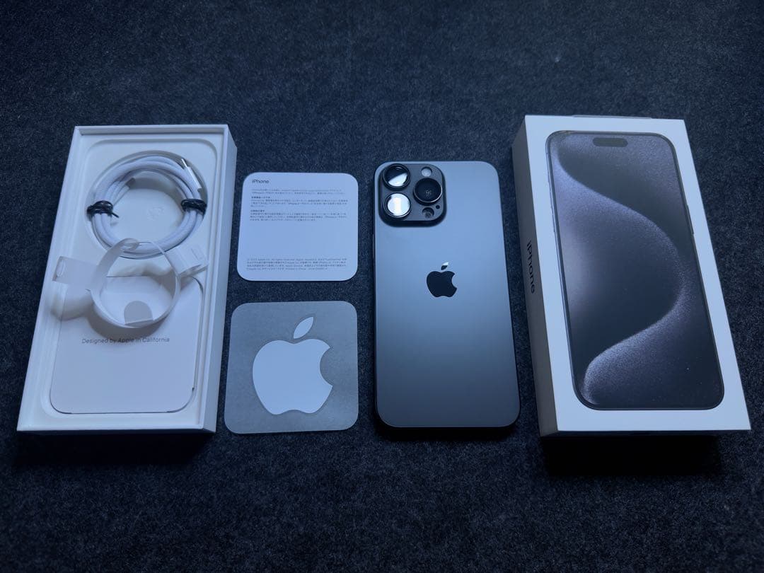 【極美品】 Apple iPhone15ProMAX 512GB