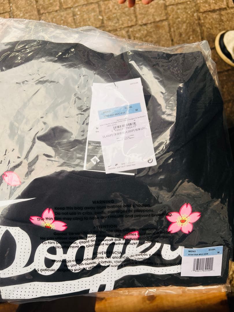 【MLB 村上隆】大谷翔平　背番号Tシャツ　Mサイズ