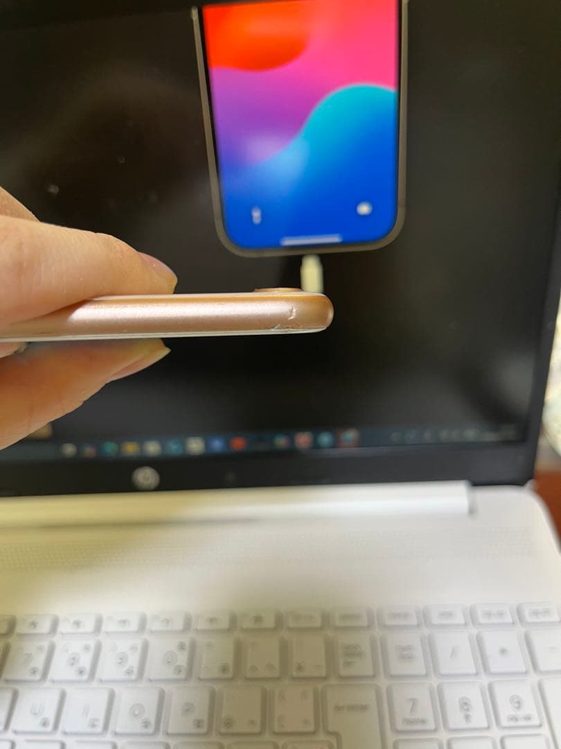 iPhone 8 ピンク